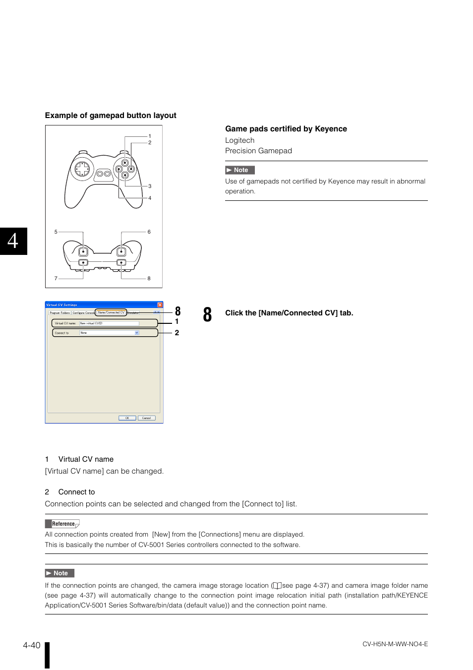 KEYENCE CV-H5N User Manual | Page 124 / 178