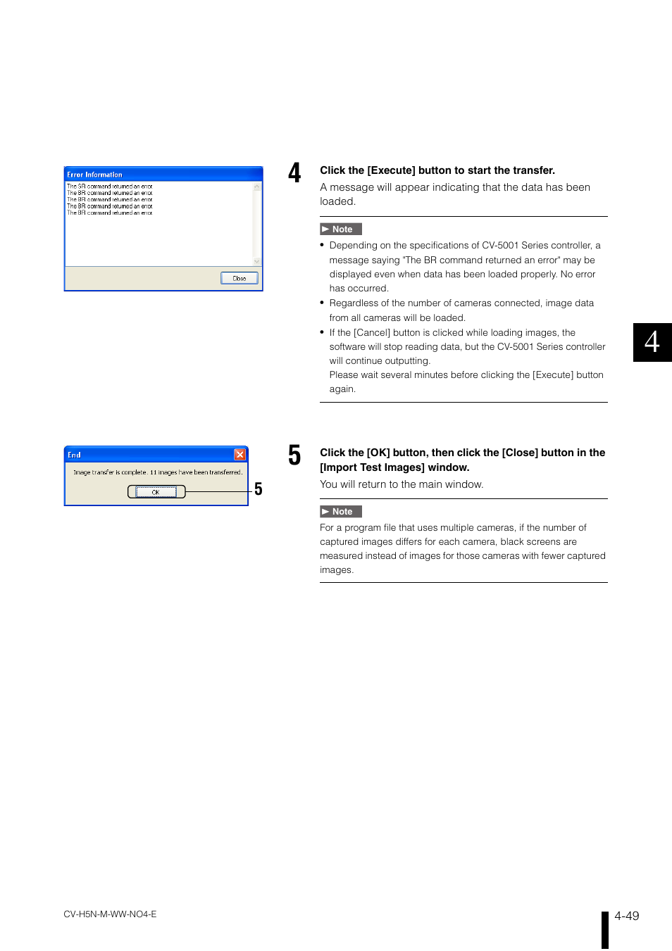 KEYENCE CV-H5N User Manual | Page 133 / 178