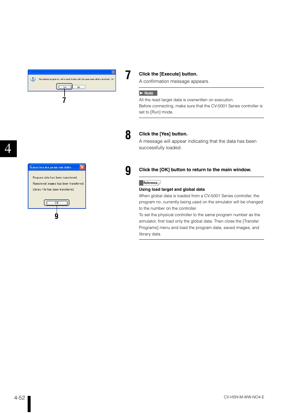 KEYENCE CV-H5N User Manual | Page 136 / 178