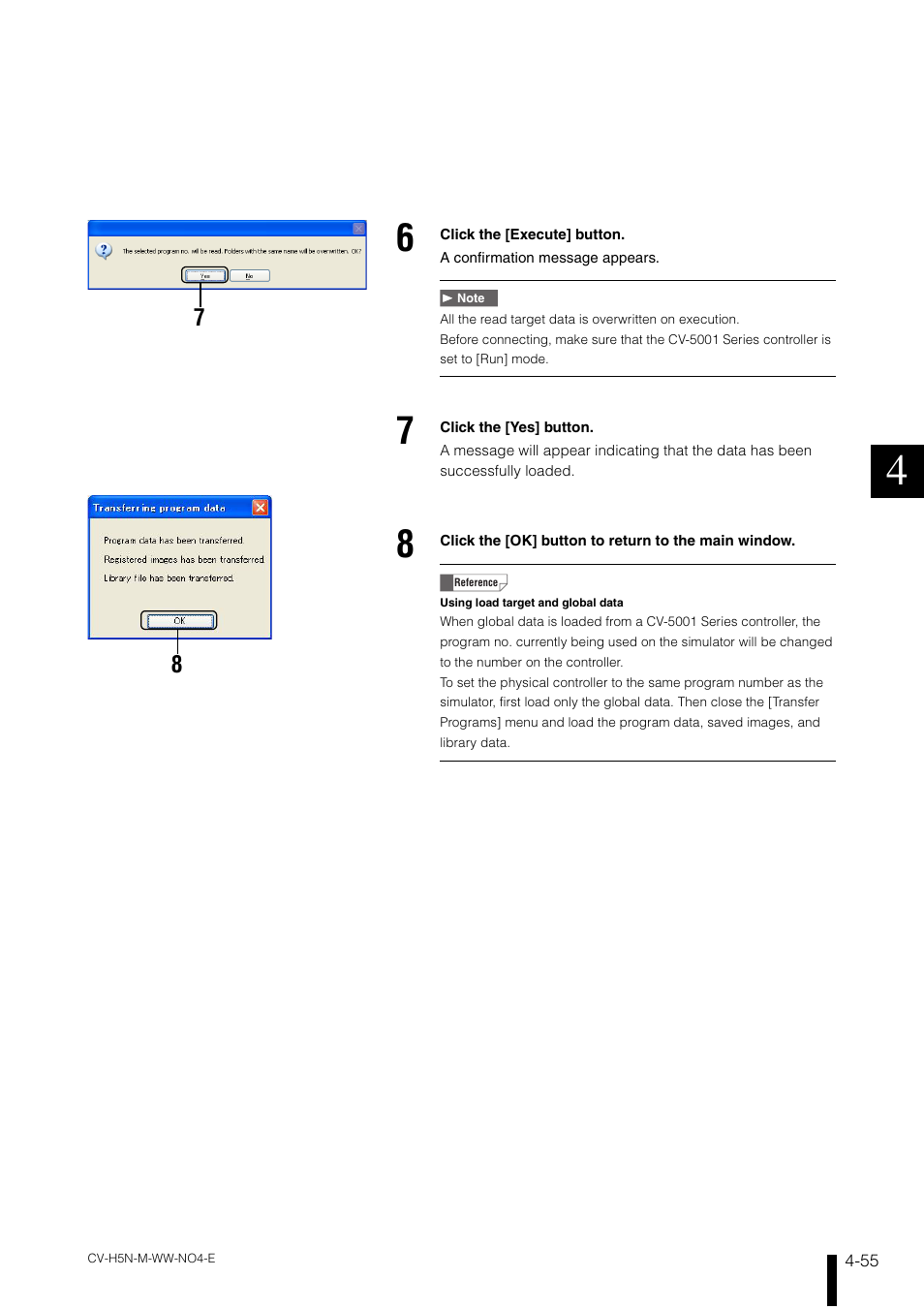 KEYENCE CV-H5N User Manual | Page 139 / 178