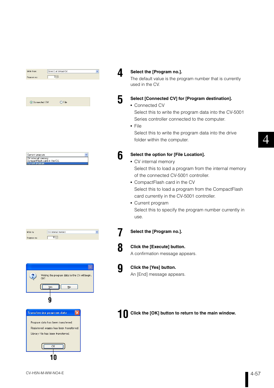 KEYENCE CV-H5N User Manual | Page 141 / 178