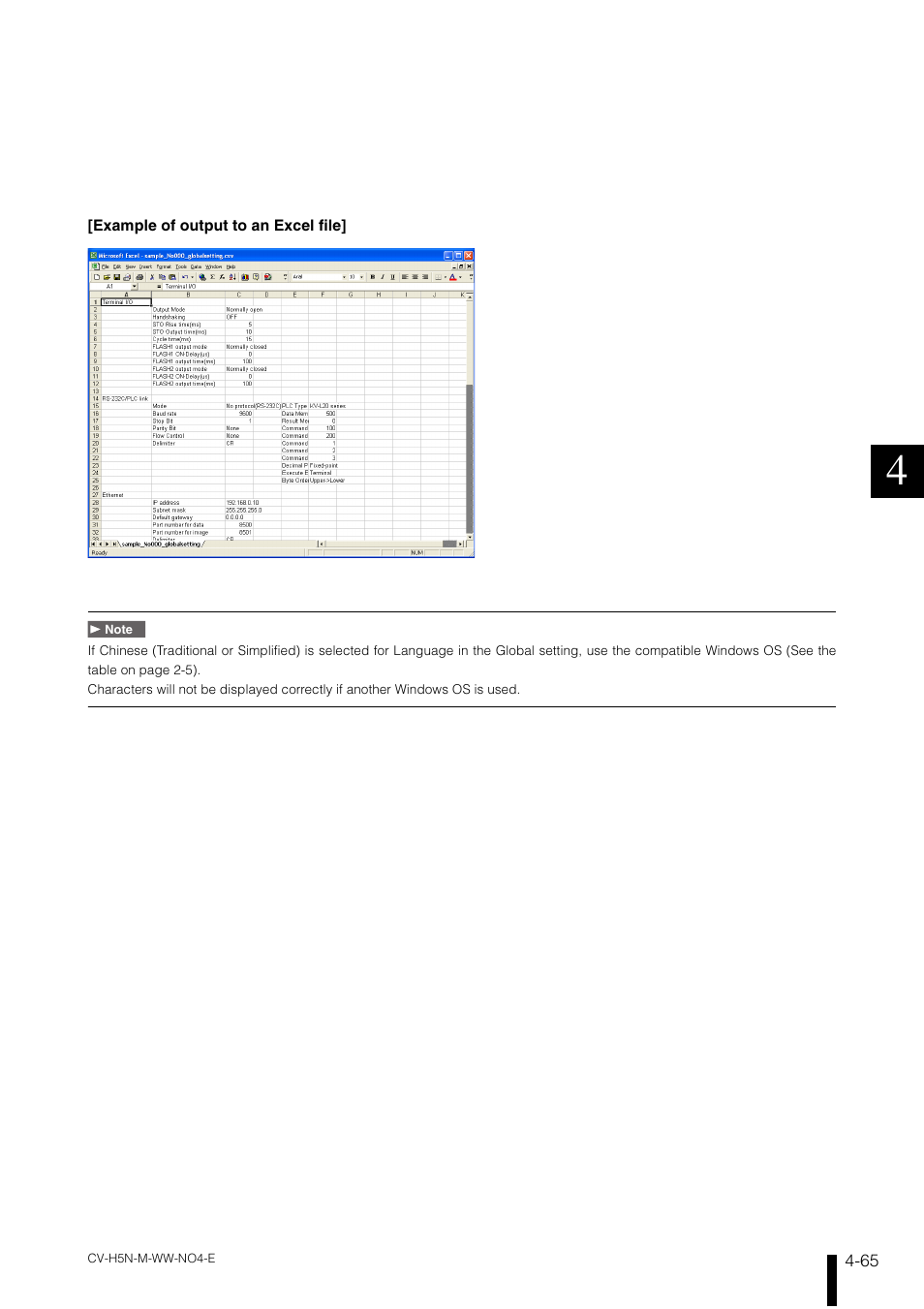 KEYENCE CV-H5N User Manual | Page 149 / 178