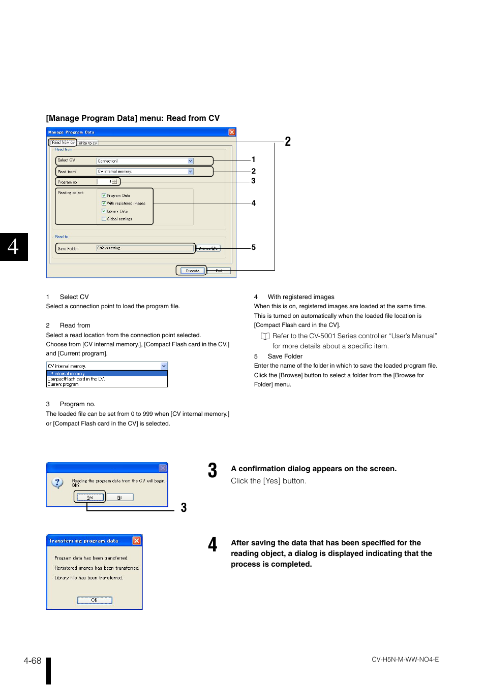 KEYENCE CV-H5N User Manual | Page 152 / 178