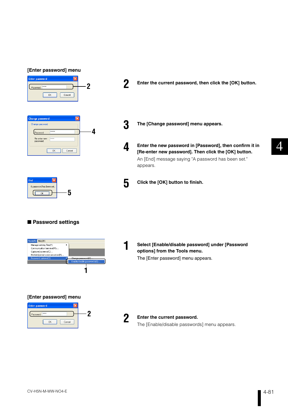 KEYENCE CV-H5N User Manual | Page 165 / 178