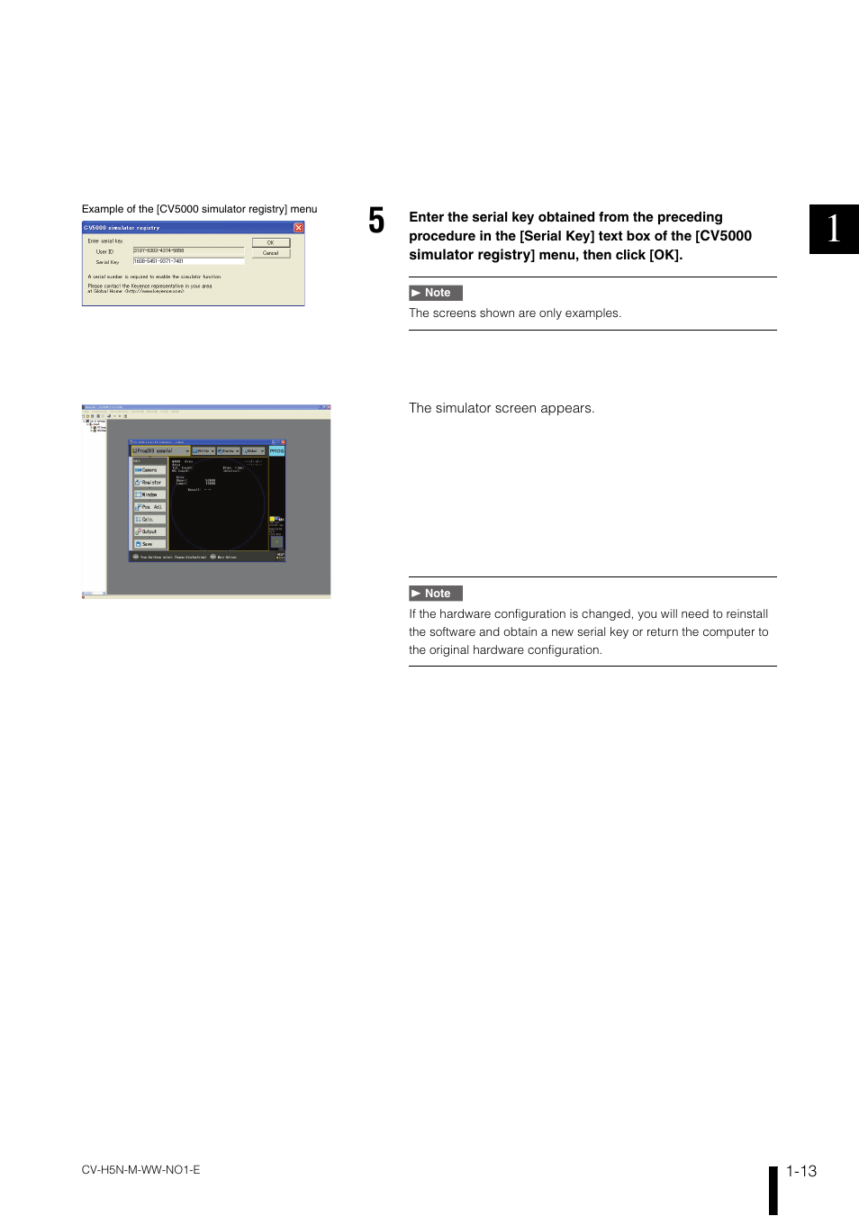 KEYENCE CV-H5N User Manual | Page 23 / 178