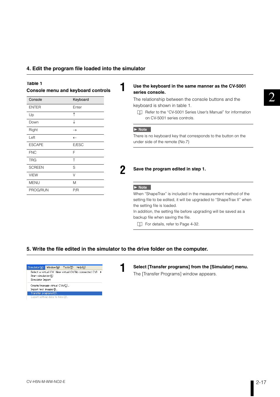 KEYENCE CV-H5N User Manual | Page 41 / 178