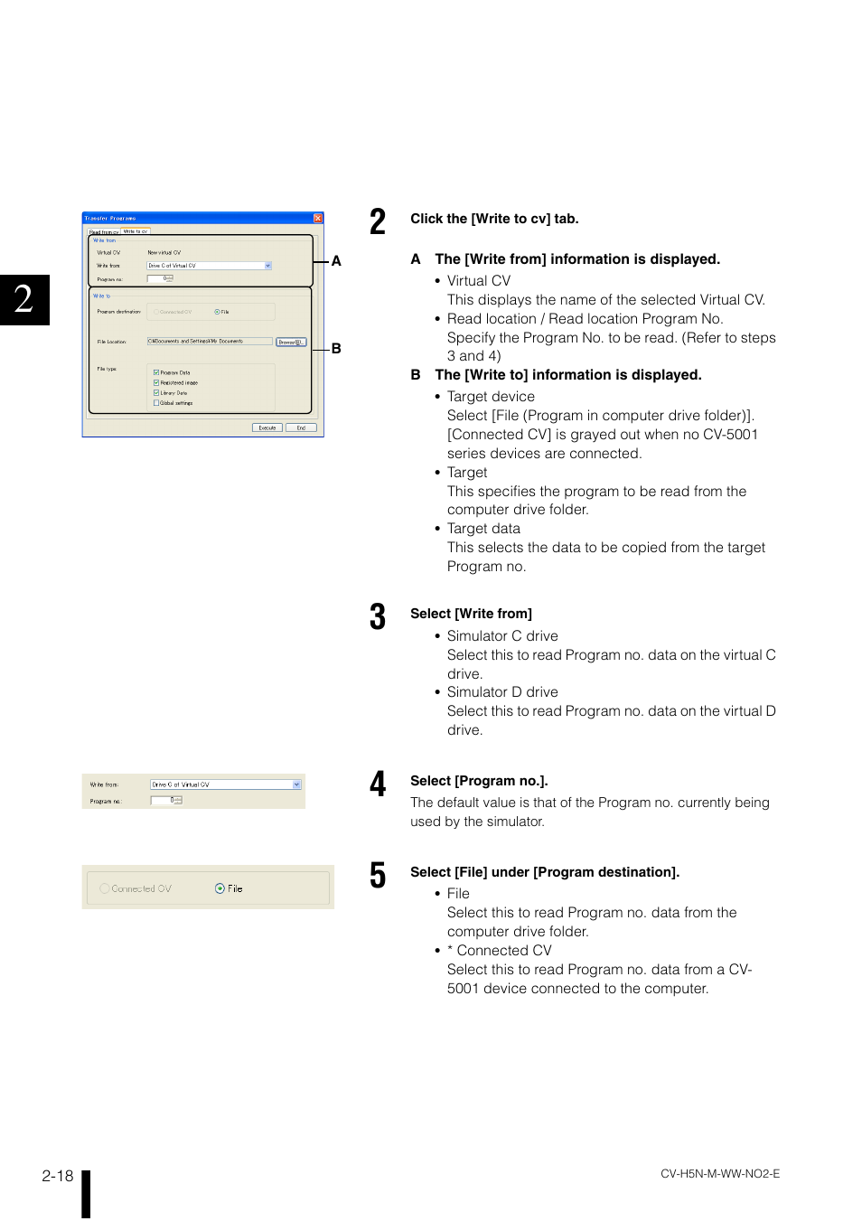 KEYENCE CV-H5N User Manual | Page 42 / 178