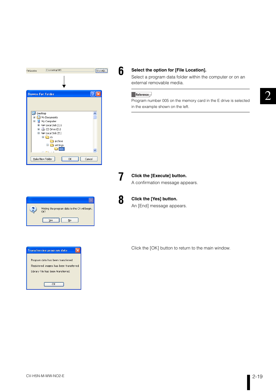 KEYENCE CV-H5N User Manual | Page 43 / 178