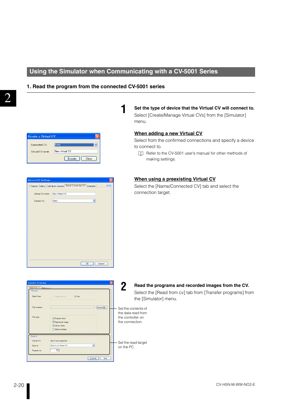 KEYENCE CV-H5N User Manual | Page 44 / 178