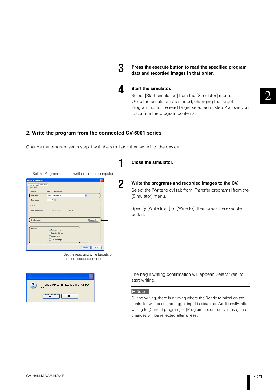 KEYENCE CV-H5N User Manual | Page 45 / 178