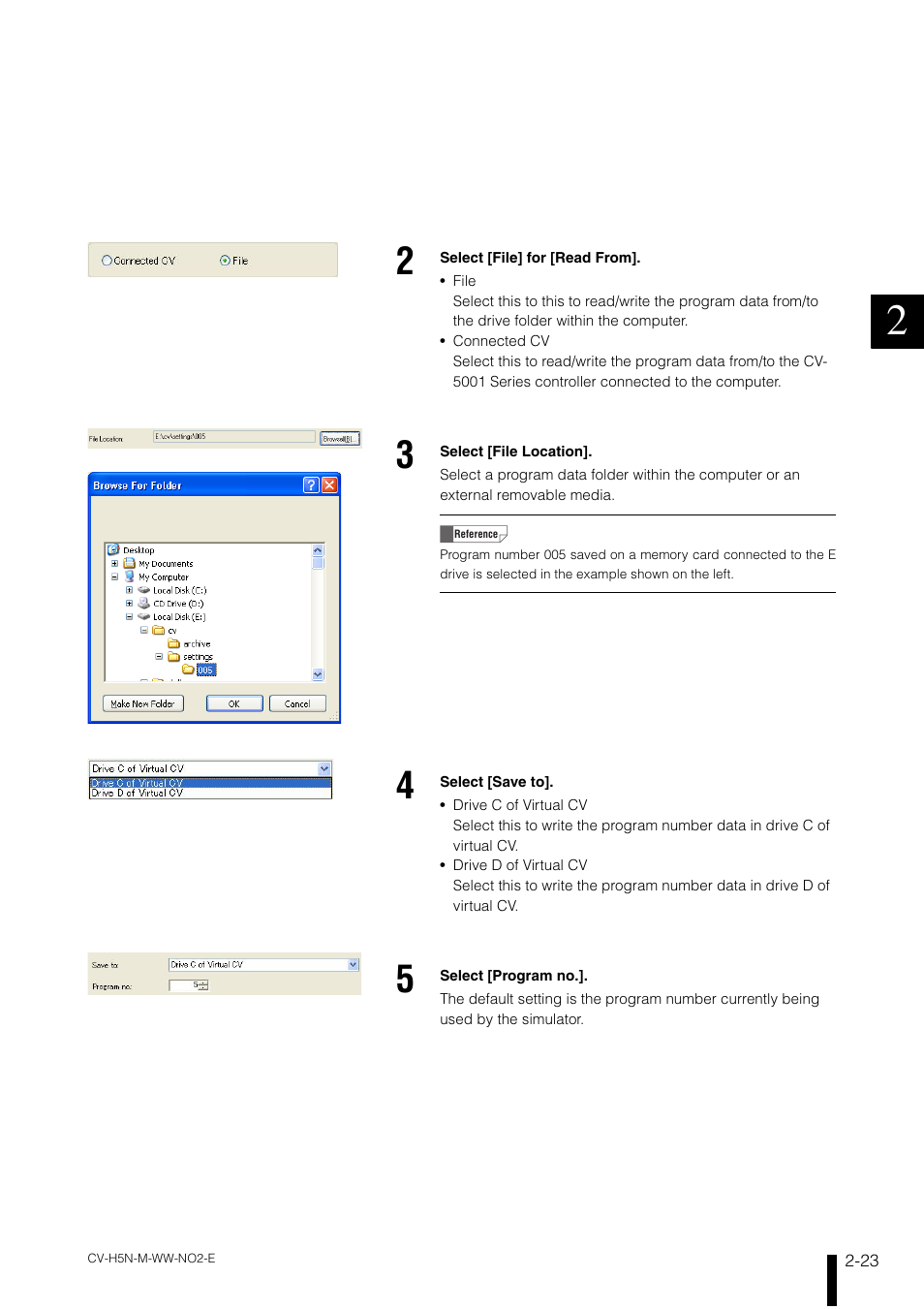 KEYENCE CV-H5N User Manual | Page 47 / 178