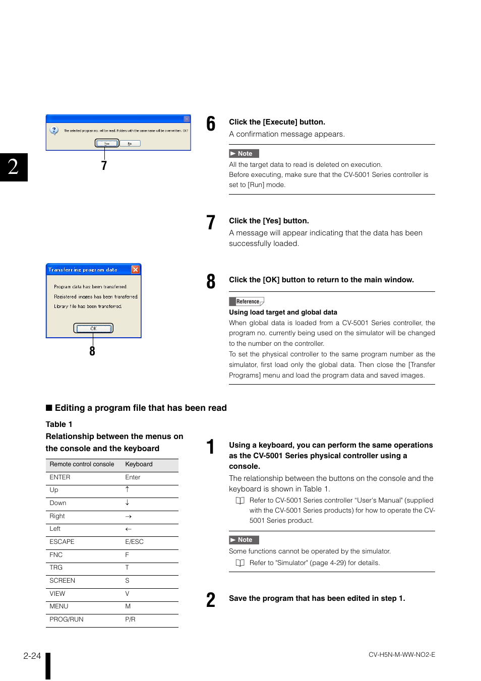 KEYENCE CV-H5N User Manual | Page 48 / 178