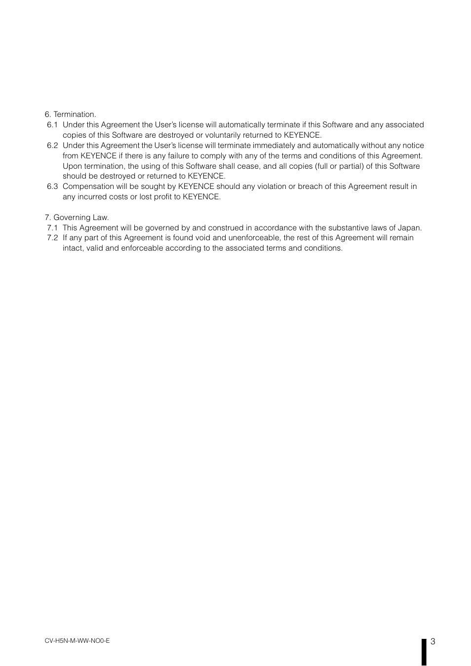 KEYENCE CV-H5N User Manual | Page 5 / 178