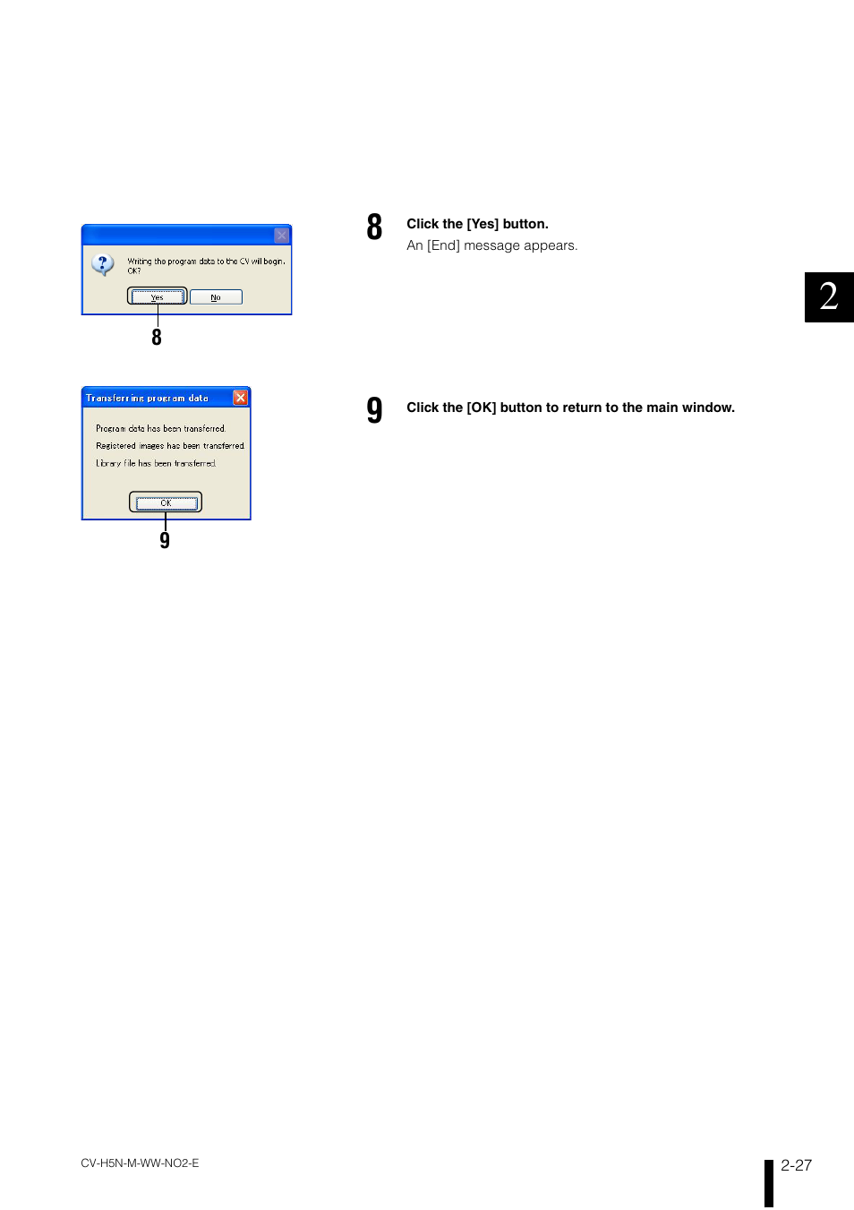 KEYENCE CV-H5N User Manual | Page 51 / 178