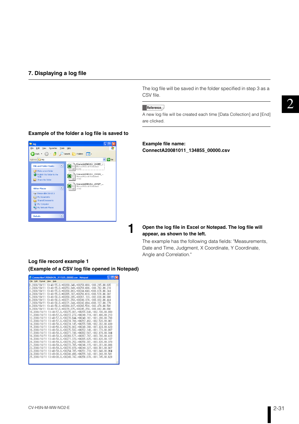 KEYENCE CV-H5N User Manual | Page 55 / 178