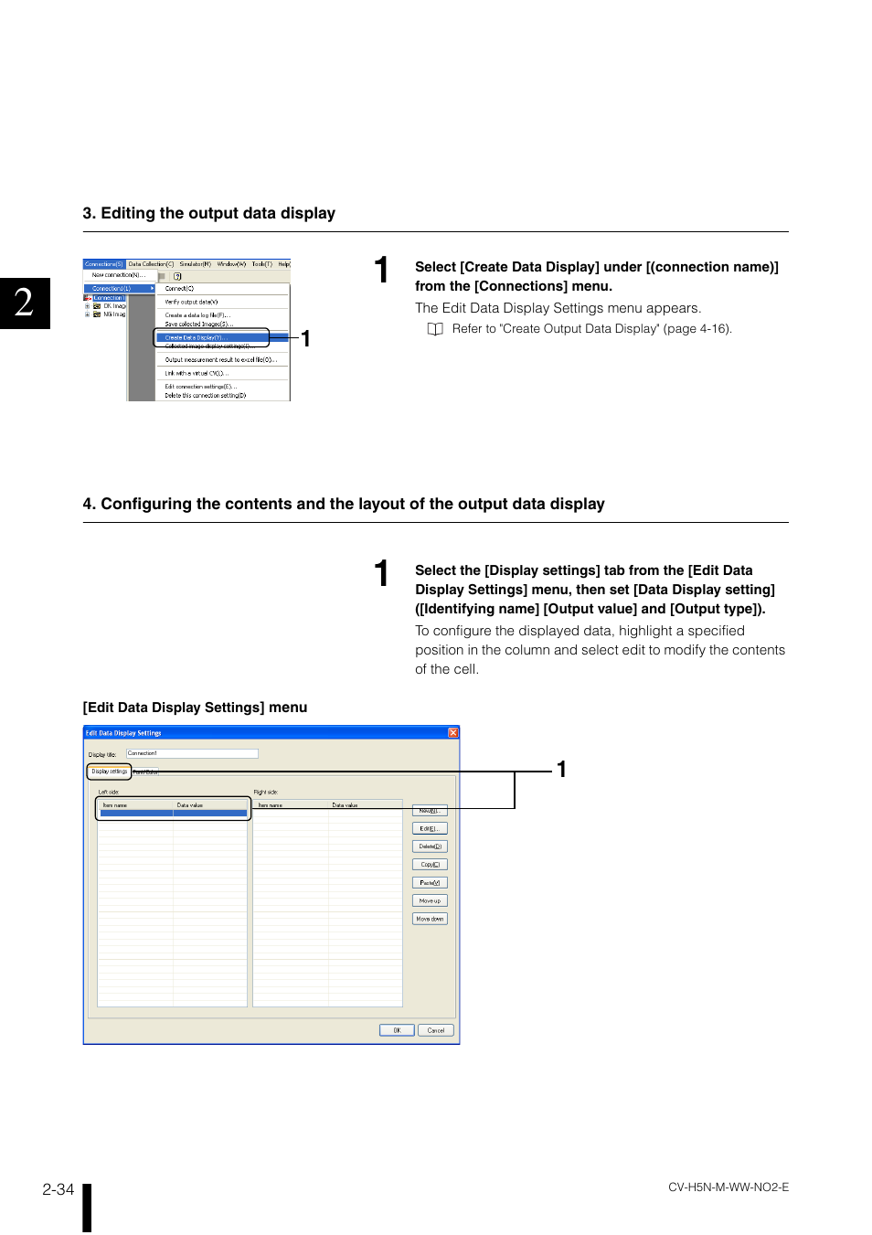 KEYENCE CV-H5N User Manual | Page 58 / 178