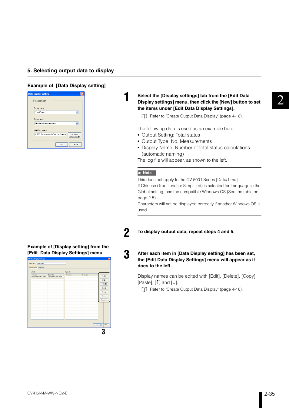 KEYENCE CV-H5N User Manual | Page 59 / 178