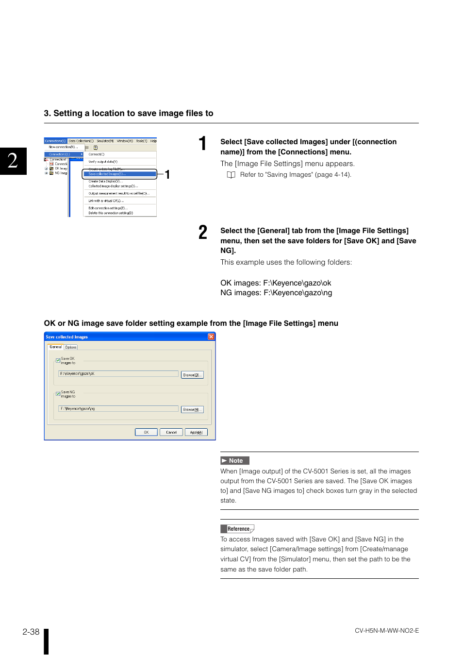 KEYENCE CV-H5N User Manual | Page 62 / 178