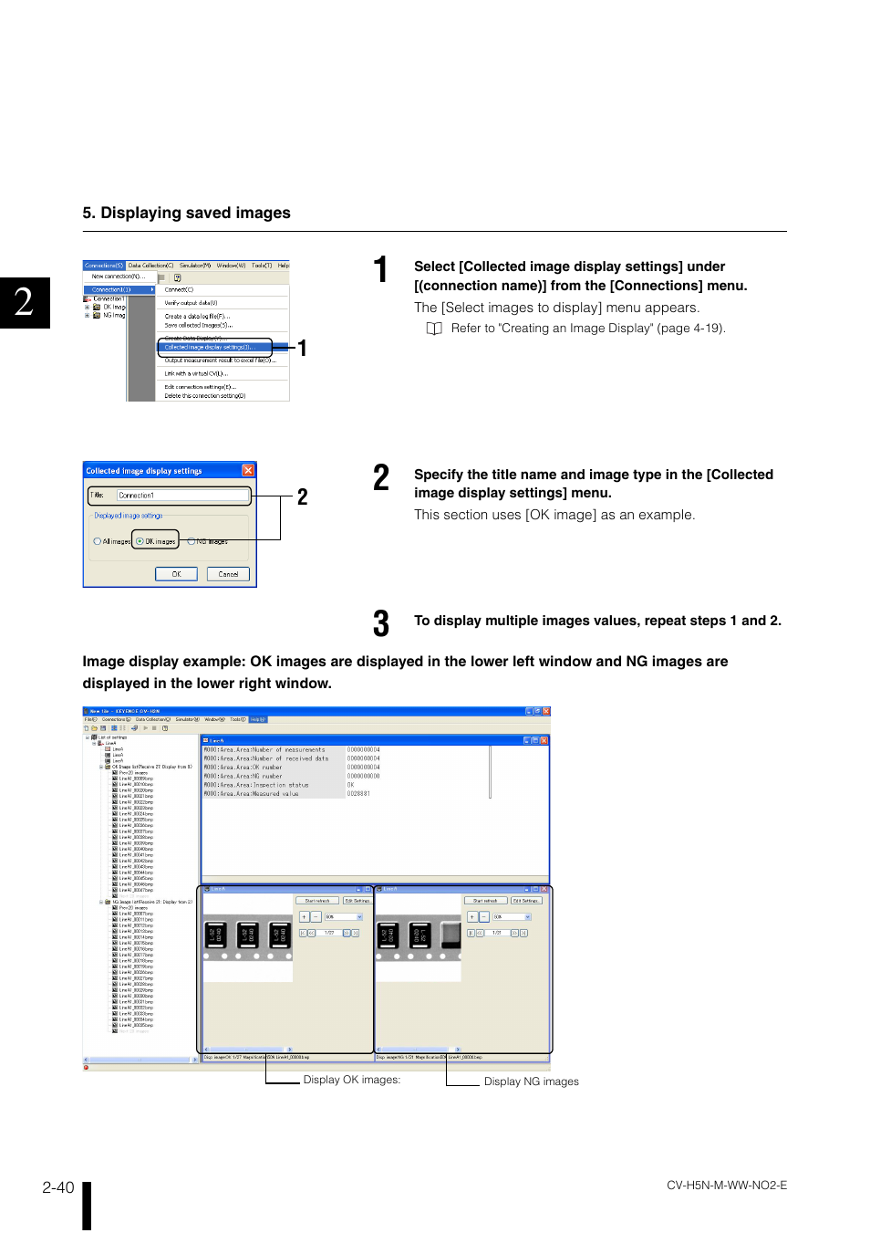 KEYENCE CV-H5N User Manual | Page 64 / 178