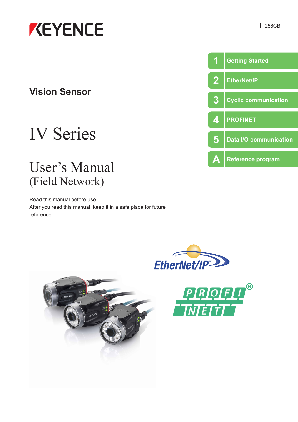 KEYENCE IV Series User Manual | 110 pages