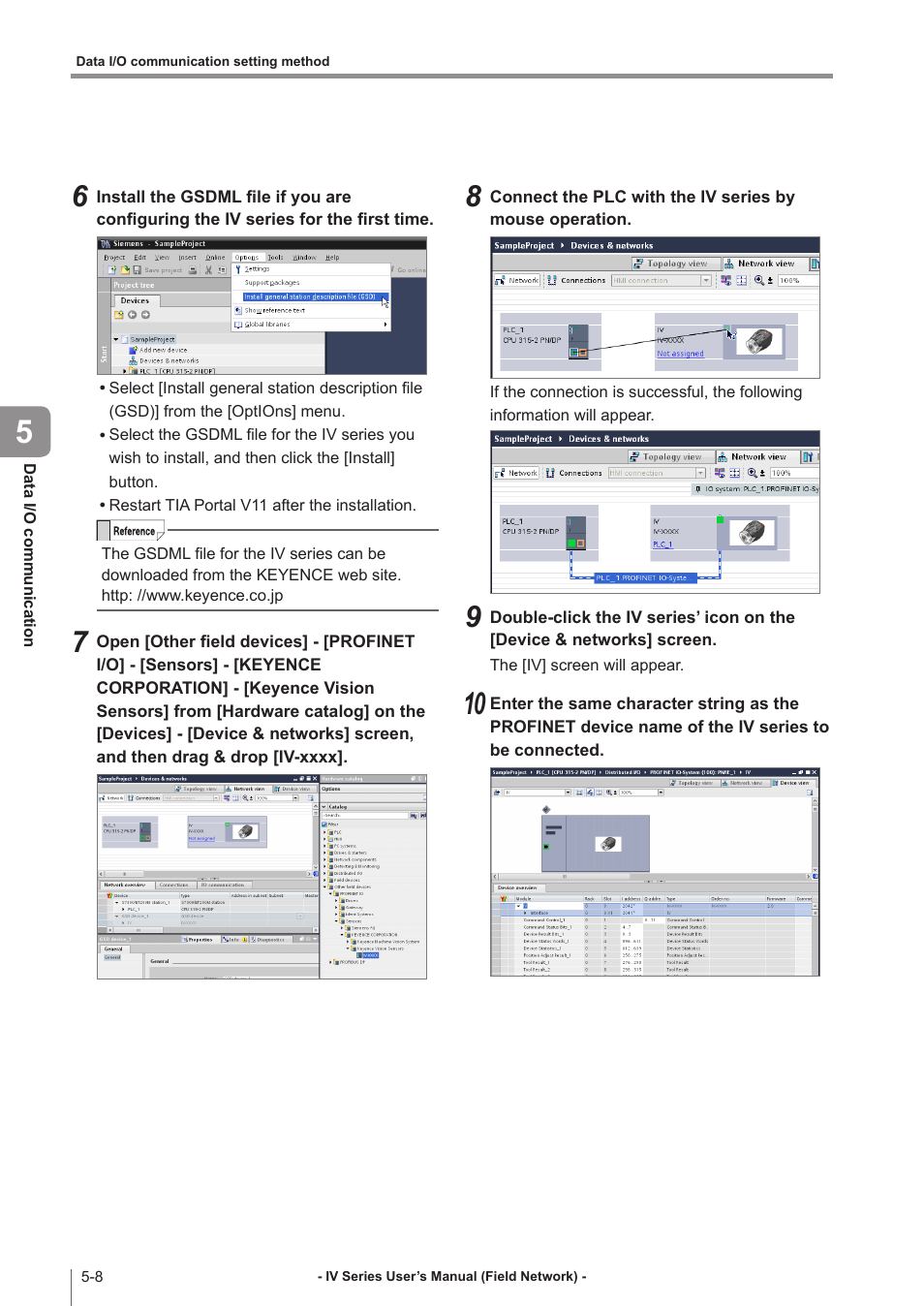 KEYENCE IV Series User Manual | Page 66 / 110