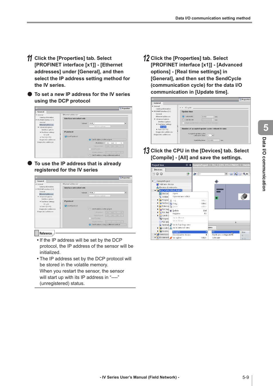 KEYENCE IV Series User Manual | Page 67 / 110