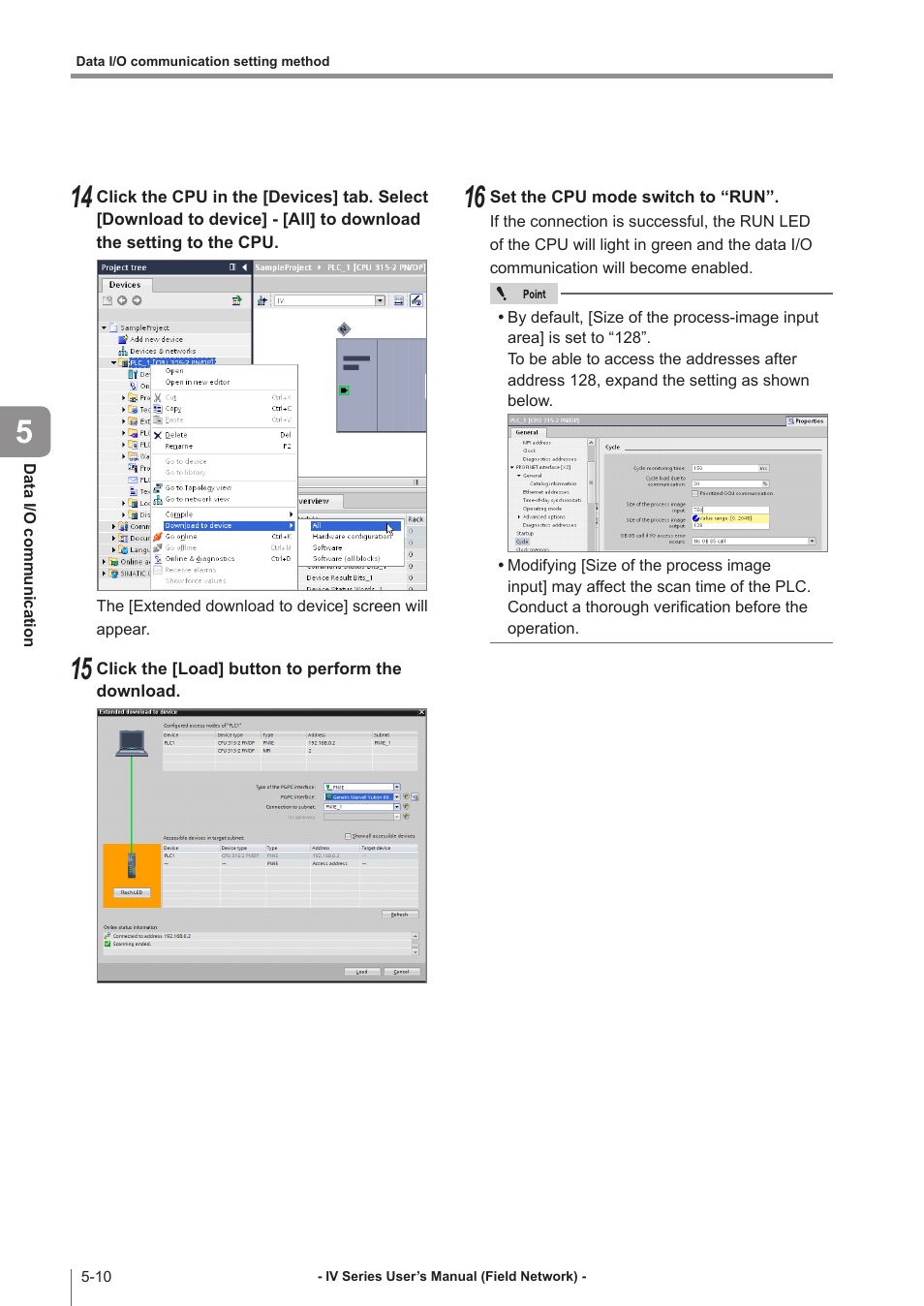 KEYENCE IV Series User Manual | Page 68 / 110