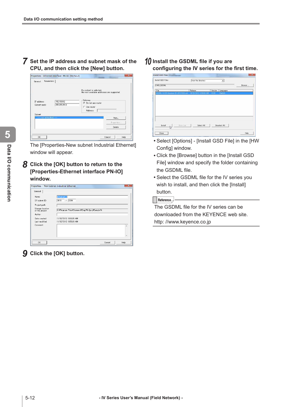 KEYENCE IV Series User Manual | Page 70 / 110