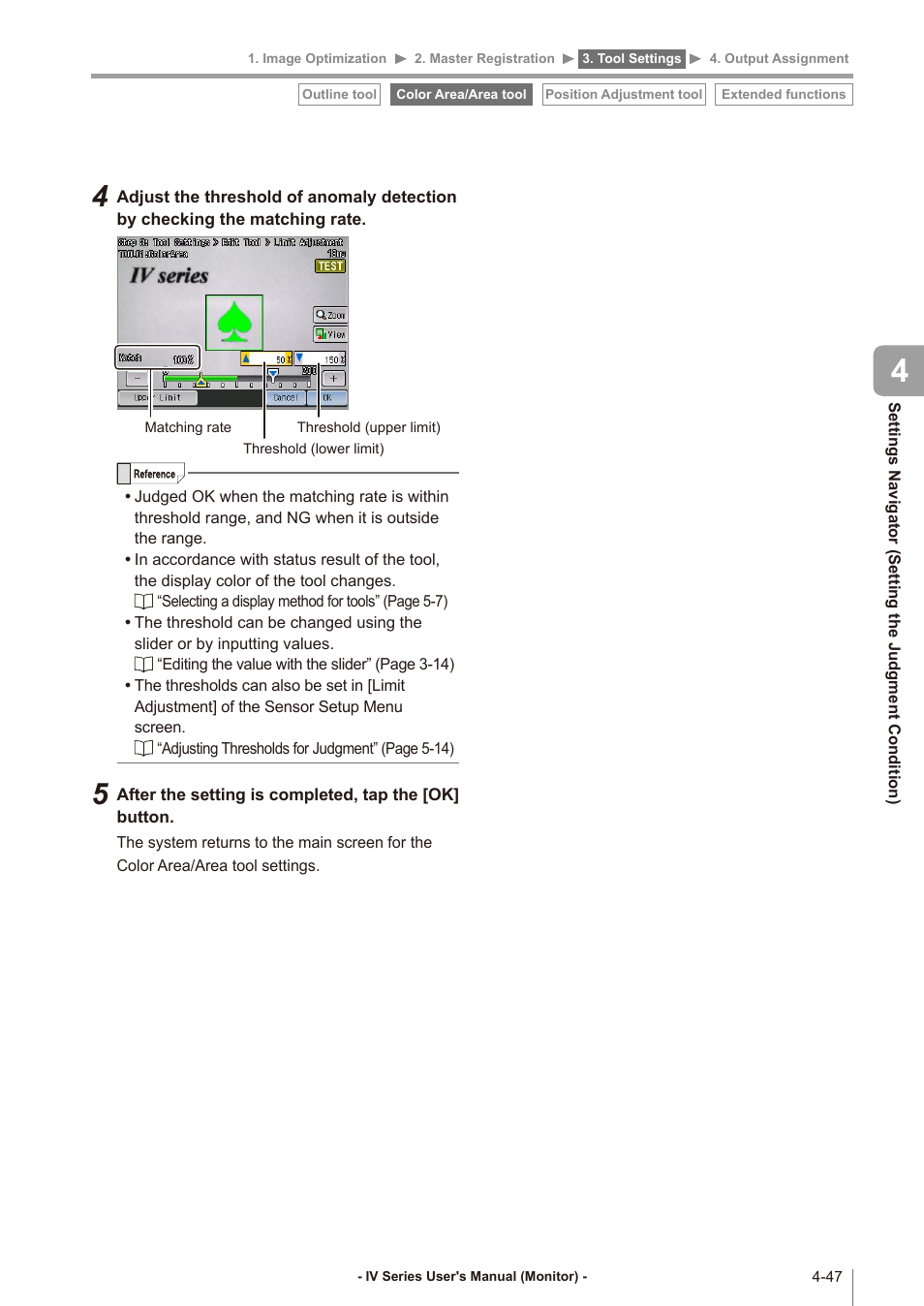 KEYENCE IV Series User Manual | Page 115 / 306