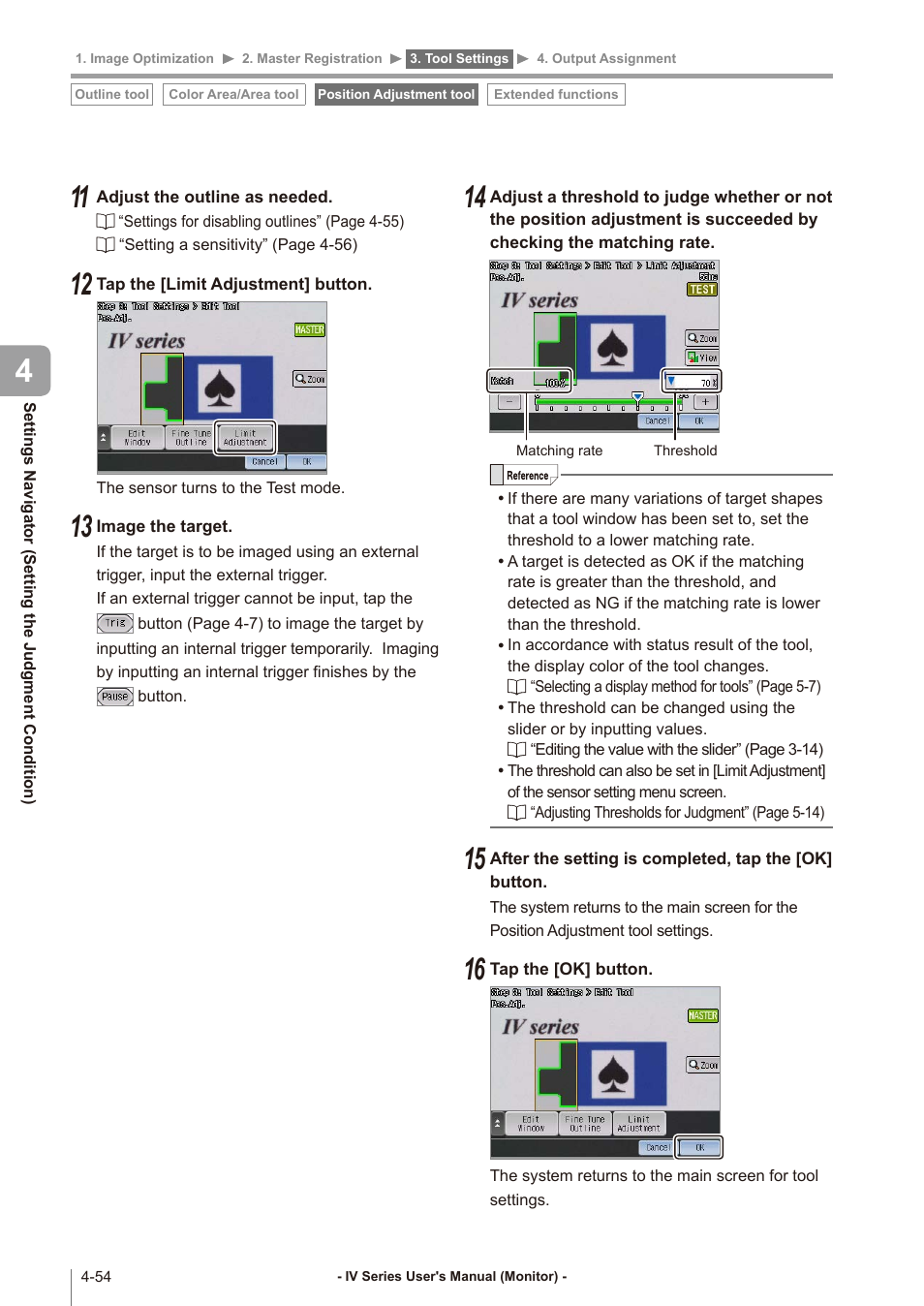 KEYENCE IV Series User Manual | Page 122 / 306