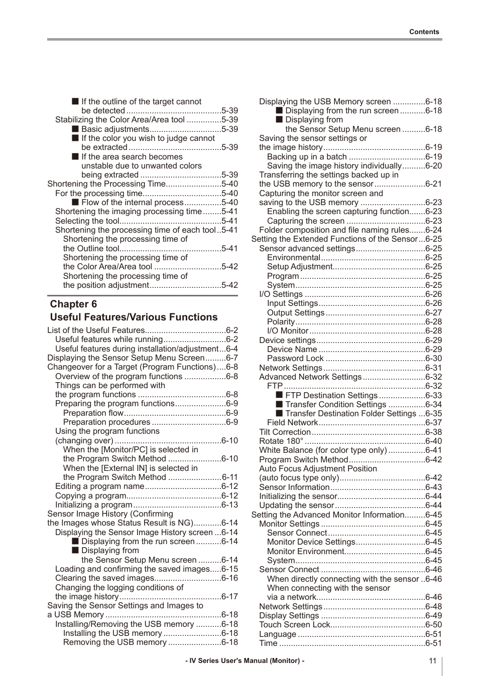 KEYENCE IV Series User Manual | Page 13 / 306