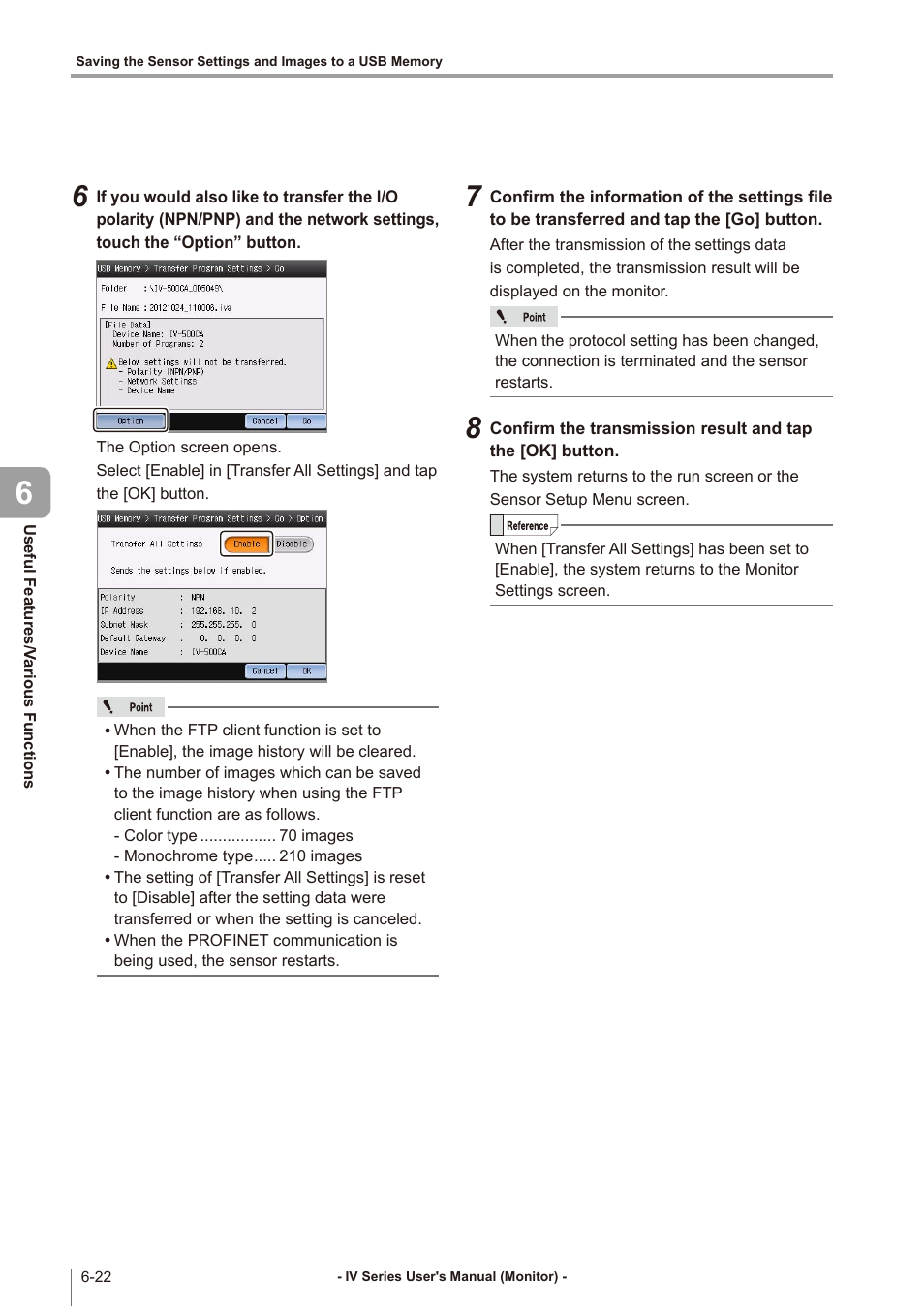 KEYENCE IV Series User Manual | Page 198 / 306