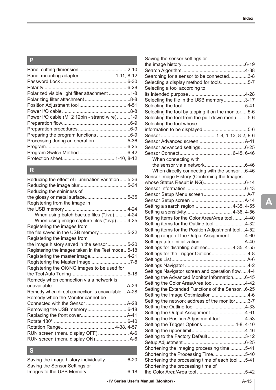 KEYENCE IV Series User Manual | Page 301 / 306