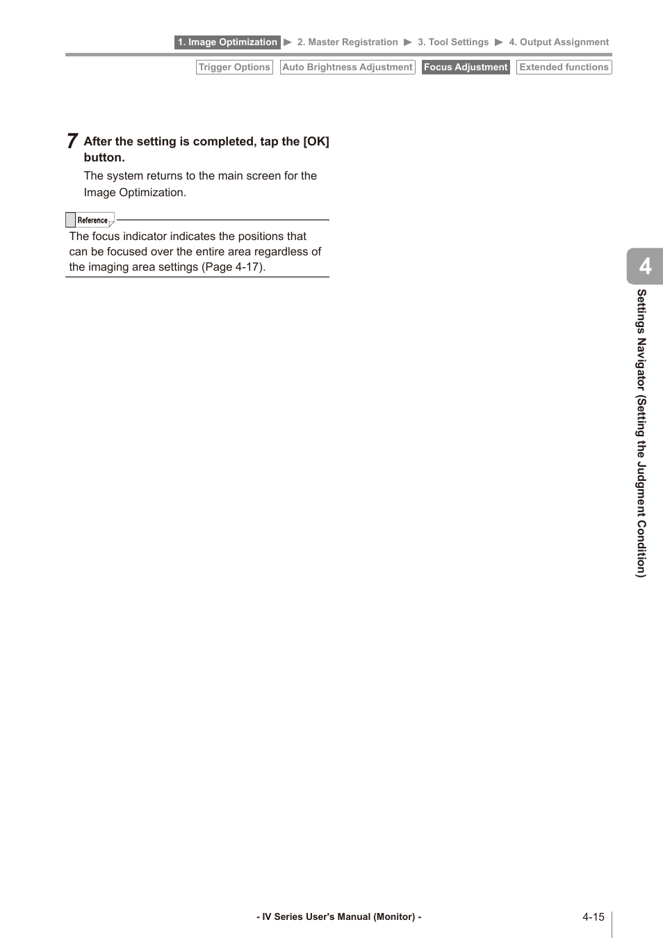 KEYENCE IV Series User Manual | Page 83 / 306