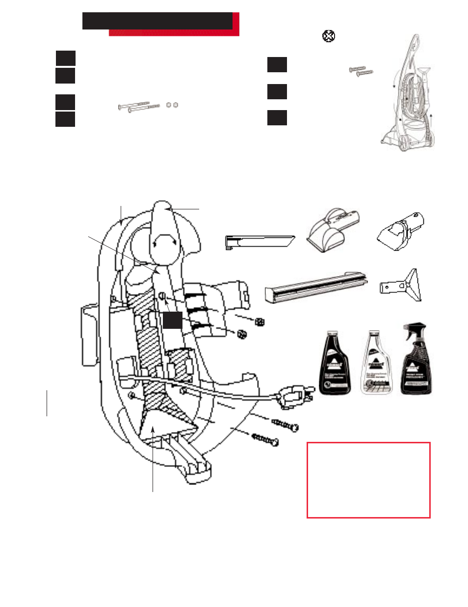 Proheat, Plus:* 4 | Bissell POWERSTEAMER PROHEAT PLUS 16981 User Manual | Page 4 / 18