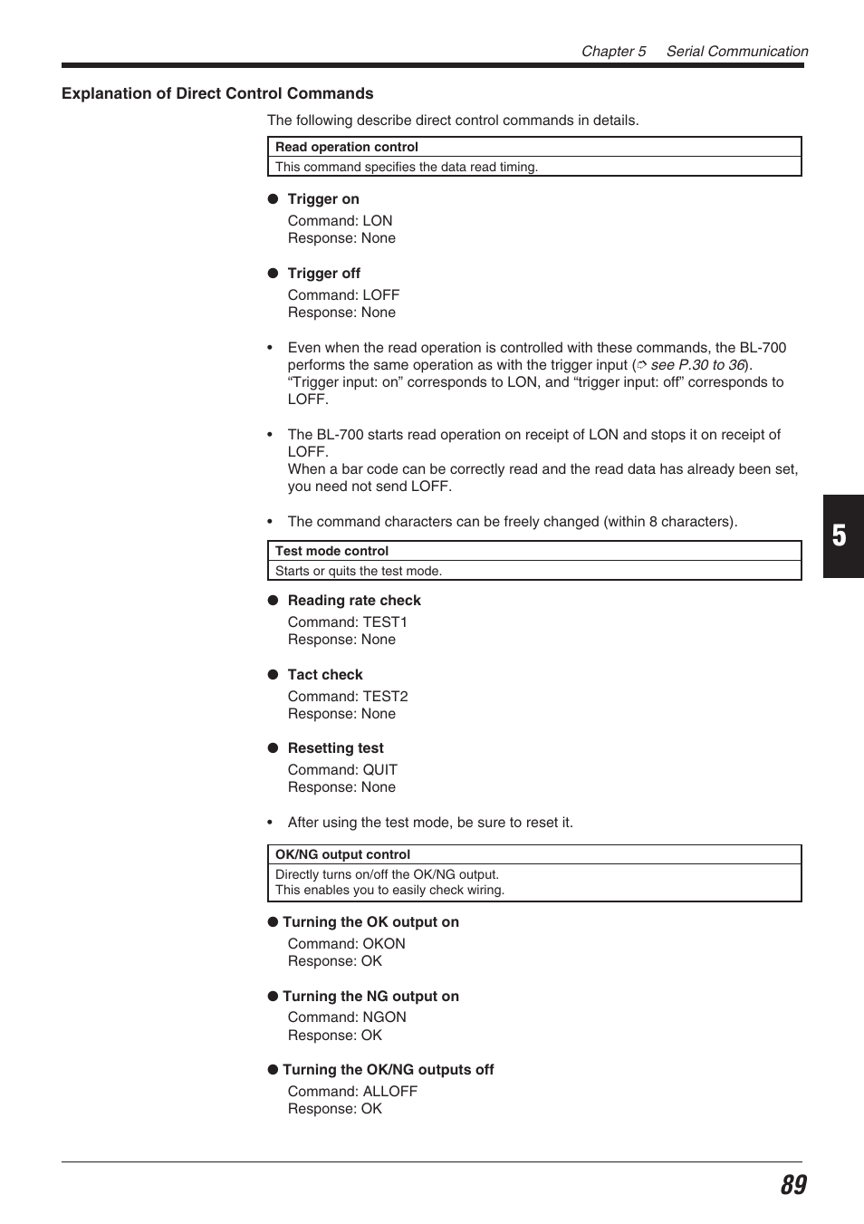 KEYENCE BL-700 Series User Manual | Page 103 / 162