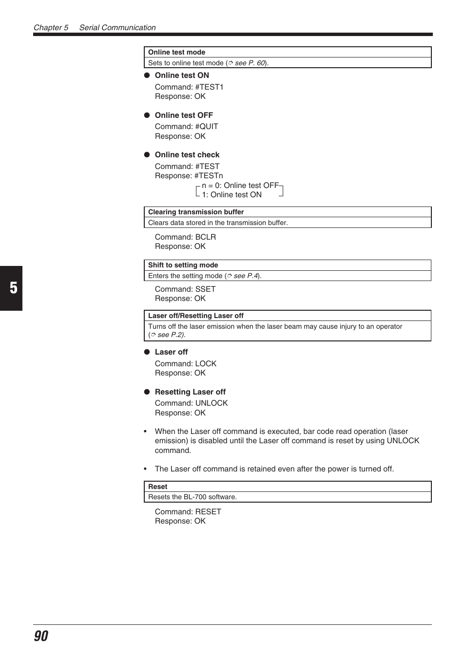 KEYENCE BL-700 Series User Manual | Page 104 / 162