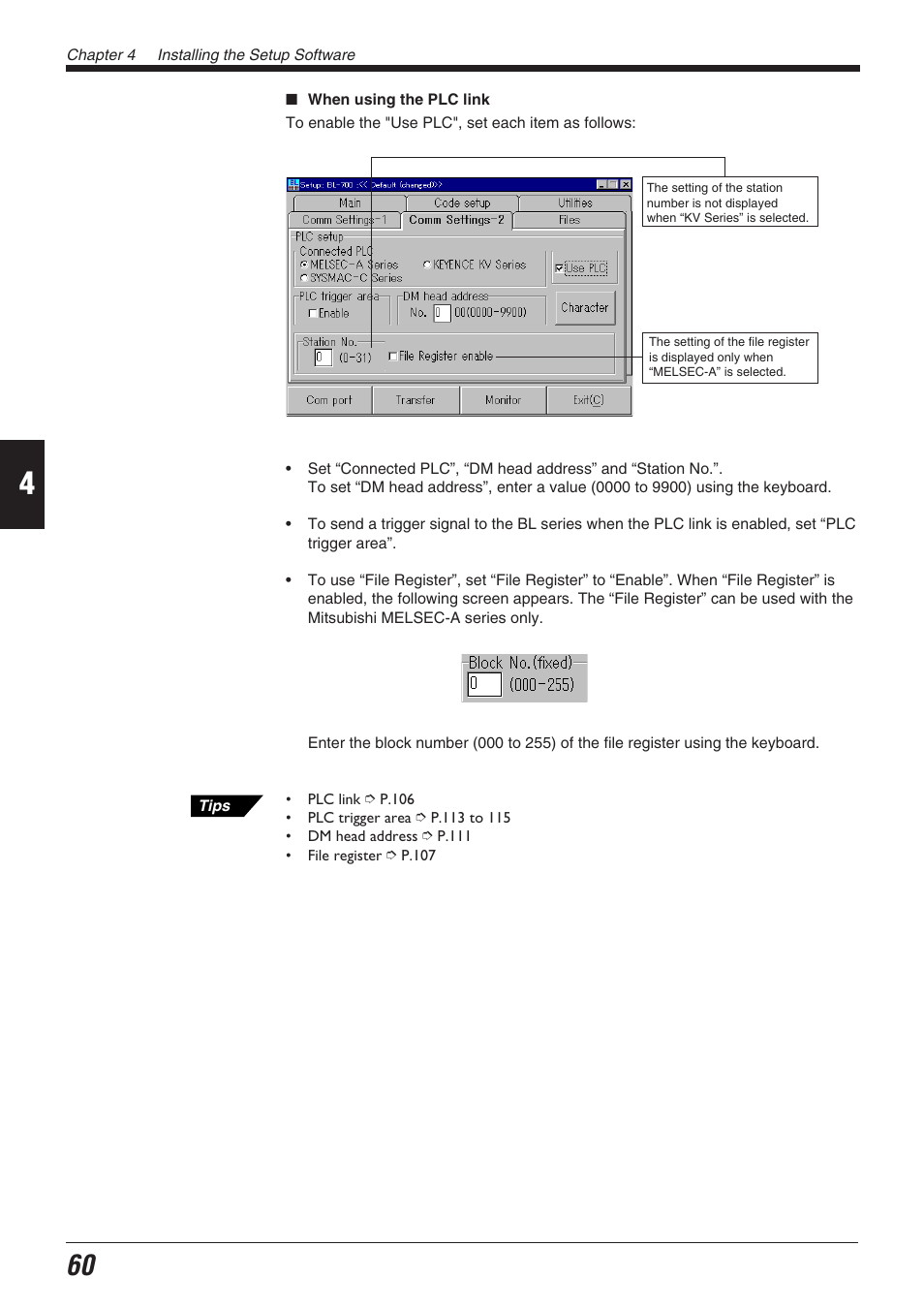 KEYENCE BL-700 Series User Manual | Page 74 / 162