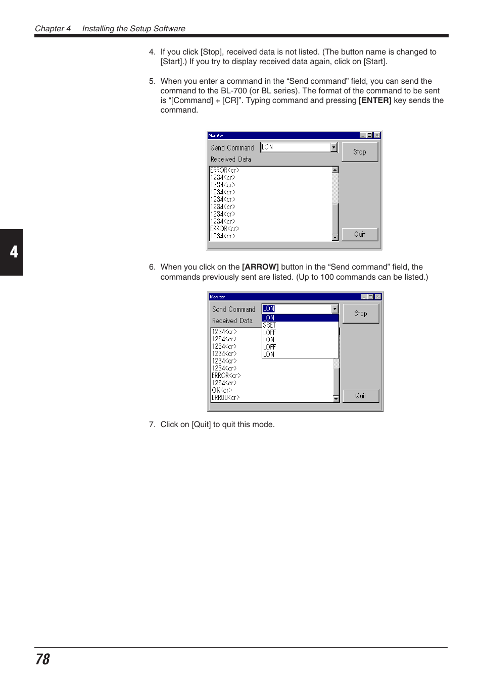 KEYENCE BL-700 Series User Manual | Page 92 / 162