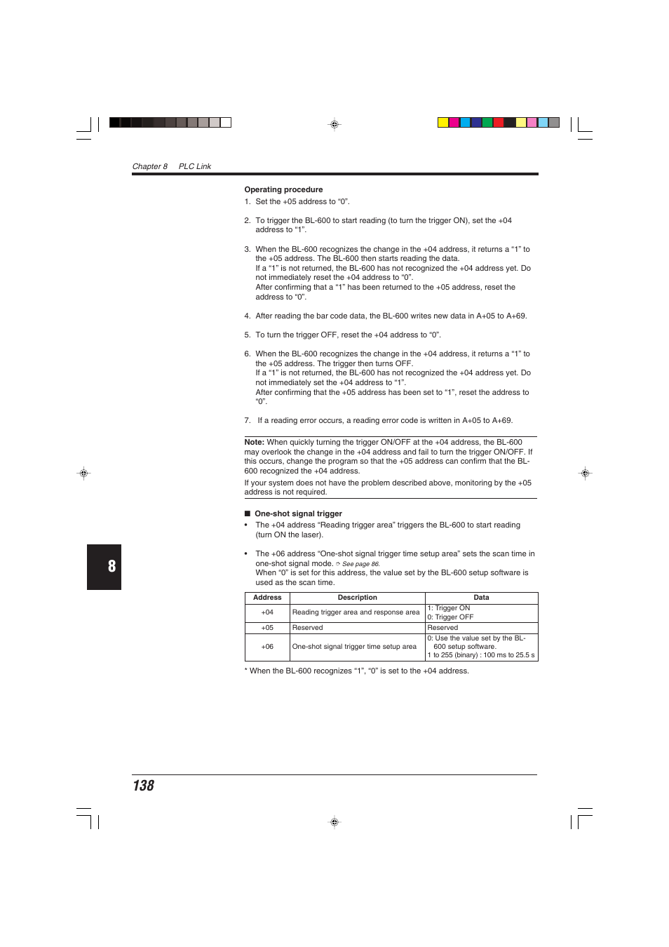 KEYENCE BL-600 Series User Manual | Page 148 / 192