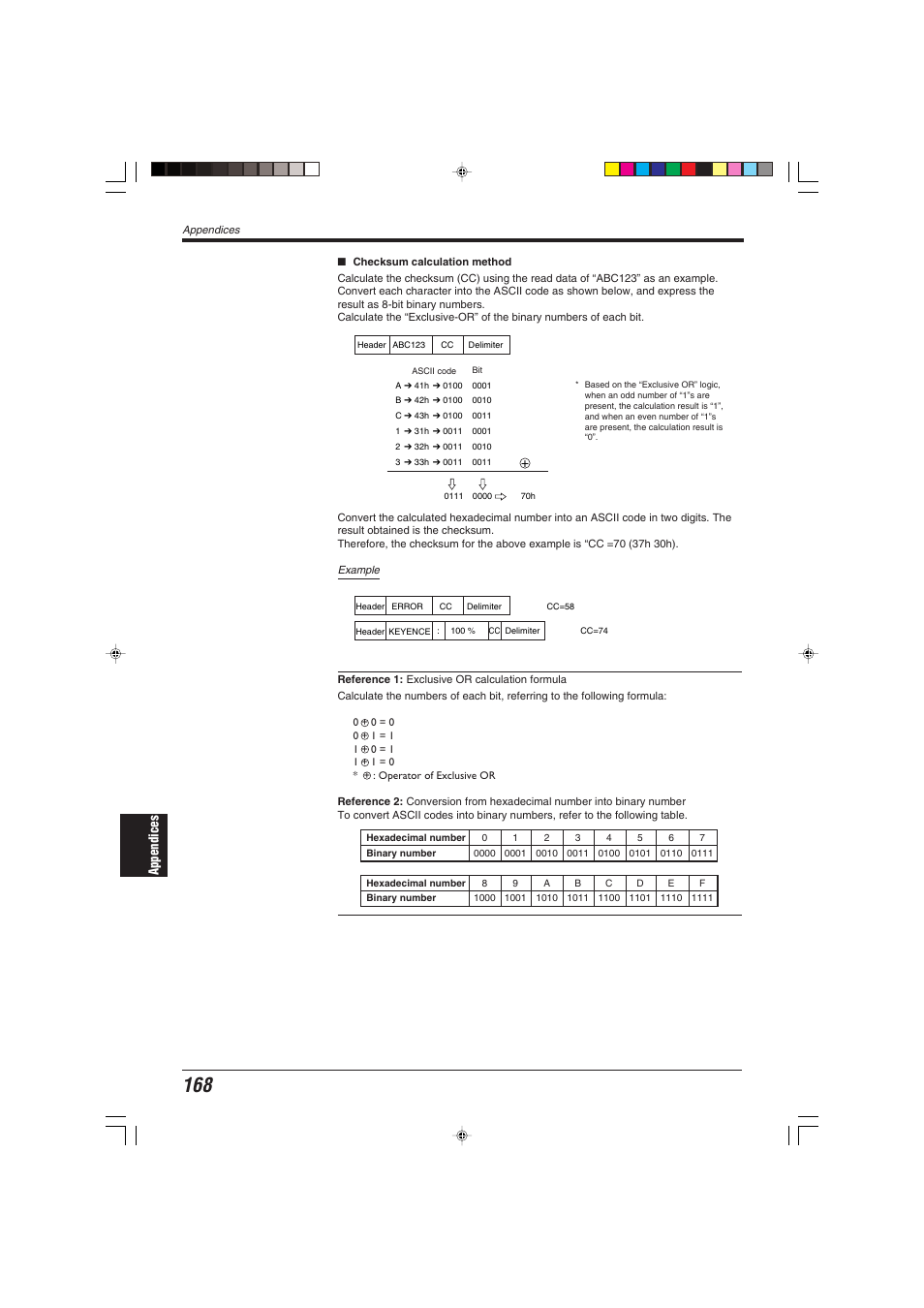 KEYENCE BL-600 Series User Manual | Page 178 / 192