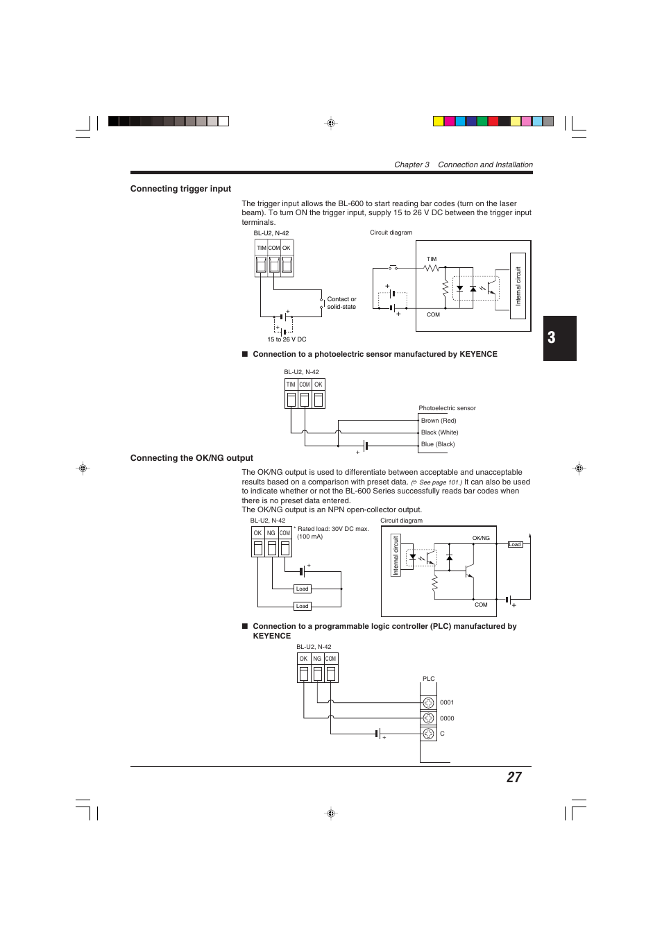 KEYENCE BL-600 Series User Manual | Page 37 / 192