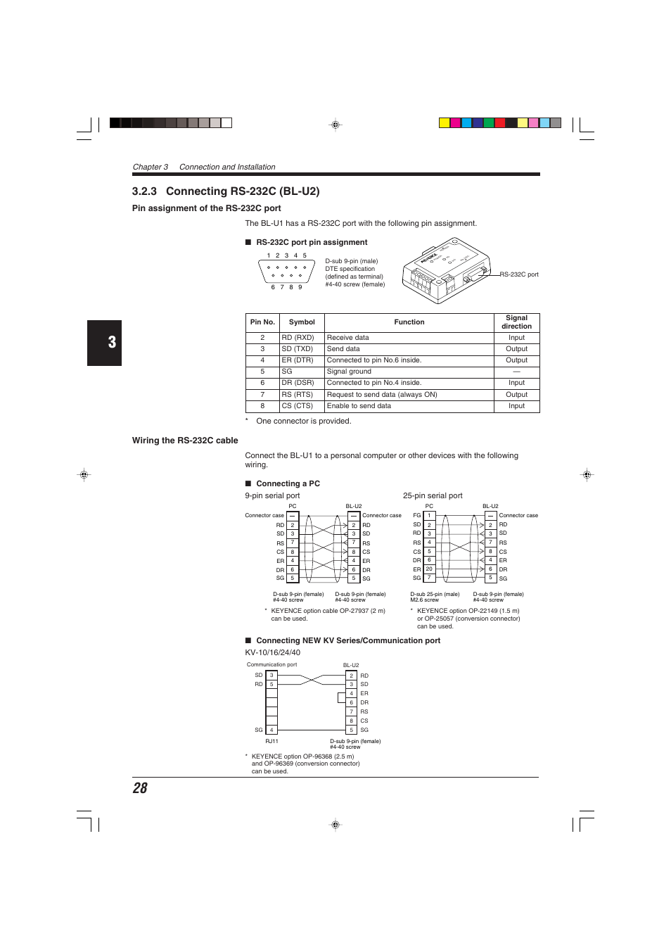 KEYENCE BL-600 Series User Manual | Page 38 / 192