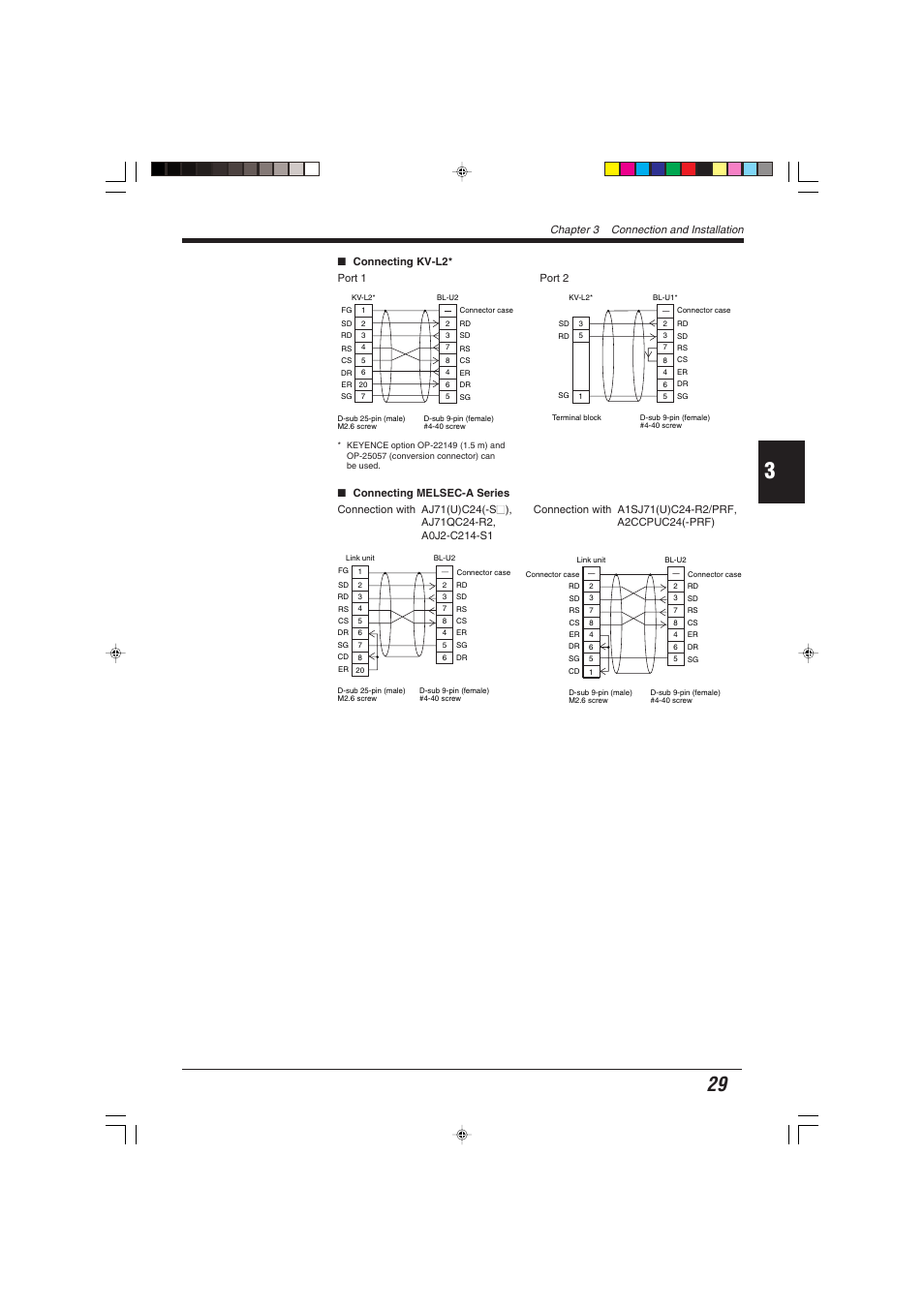 Chapter 3 connection and installation | KEYENCE BL-600 Series User Manual | Page 39 / 192