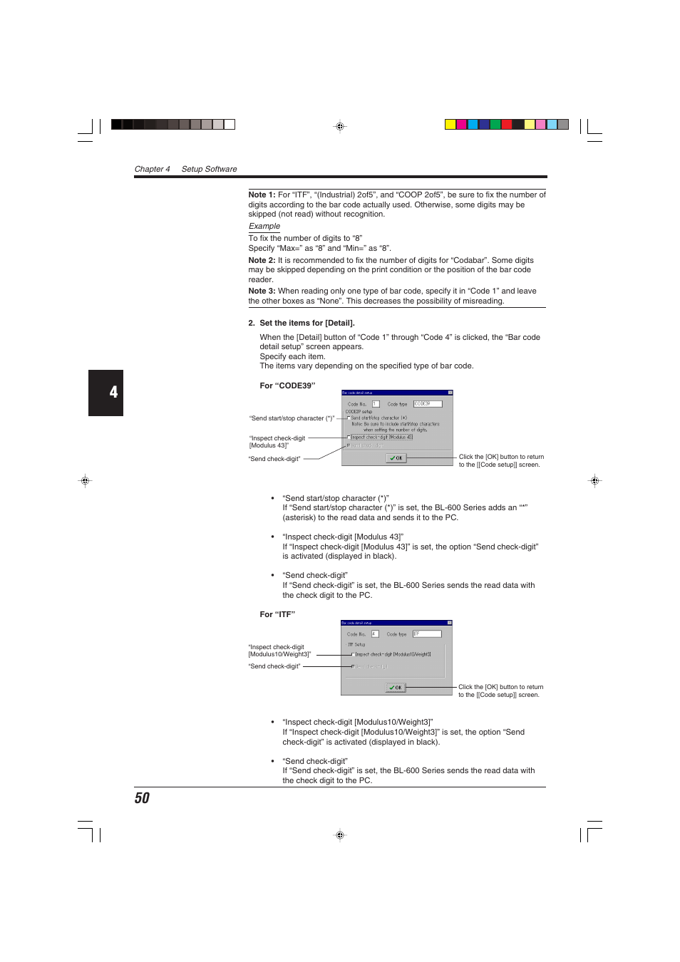 KEYENCE BL-600 Series User Manual | Page 60 / 192