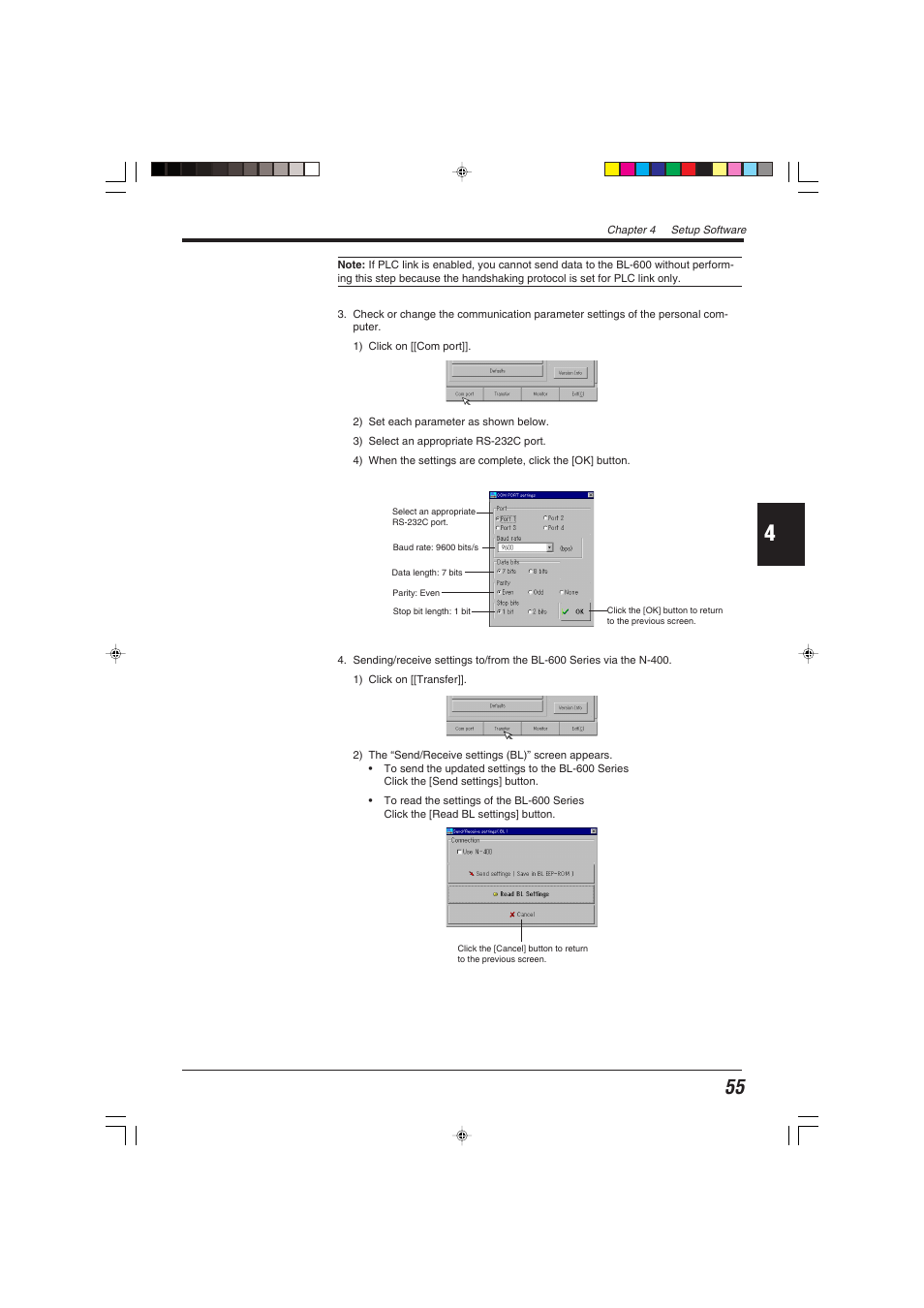 KEYENCE BL-600 Series User Manual | Page 65 / 192