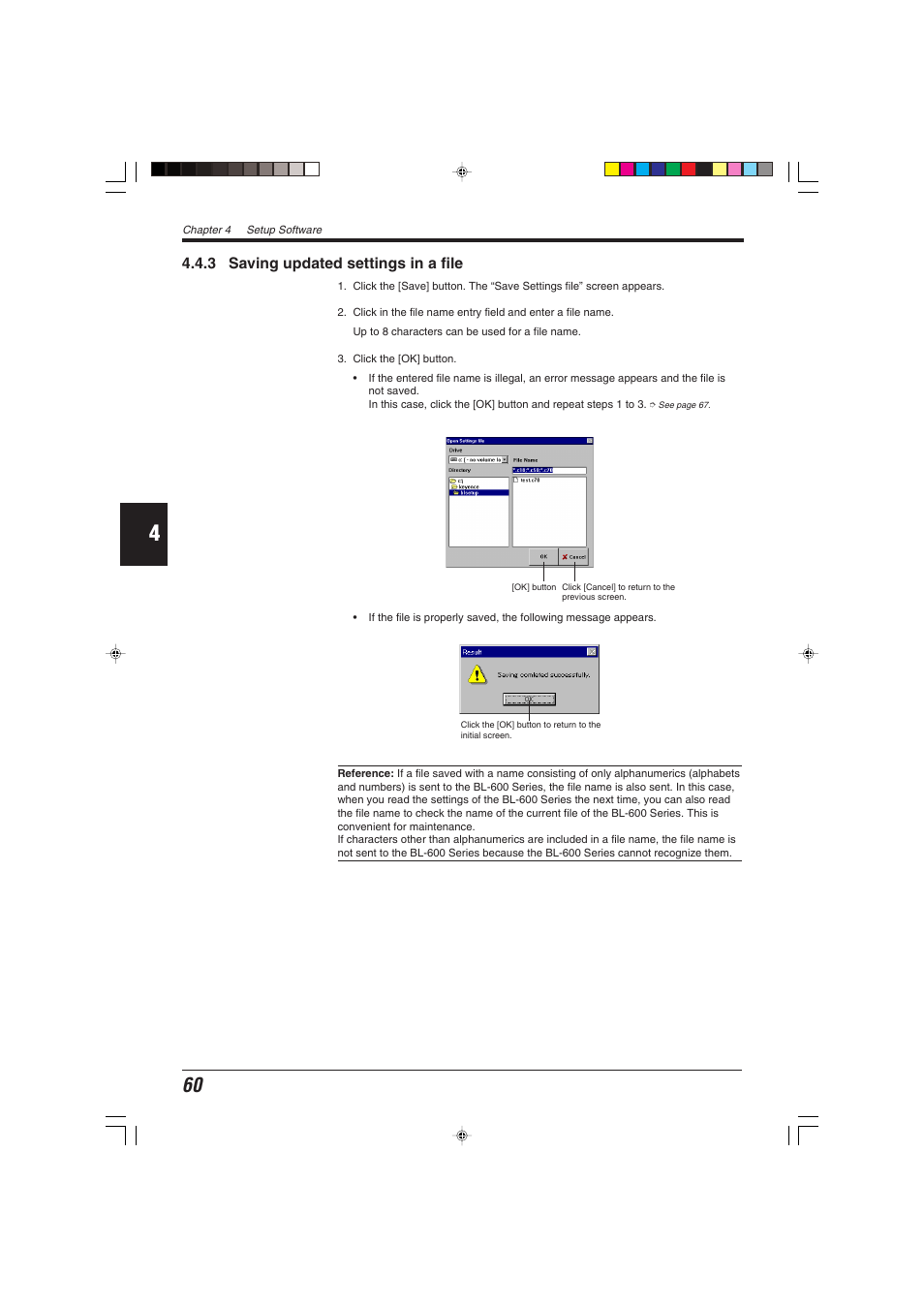 KEYENCE BL-600 Series User Manual | Page 70 / 192
