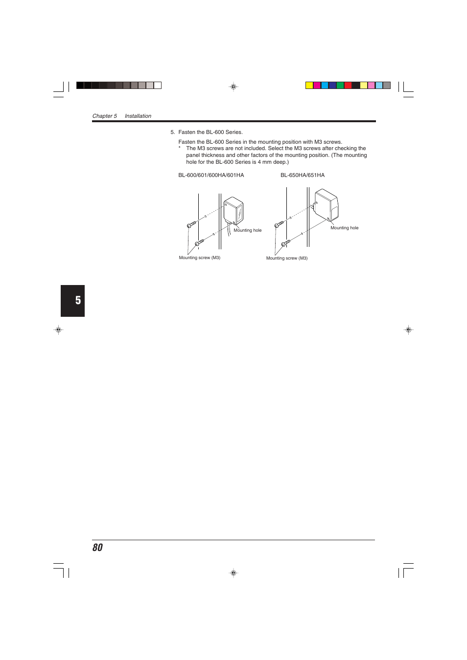 KEYENCE BL-600 Series User Manual | Page 90 / 192