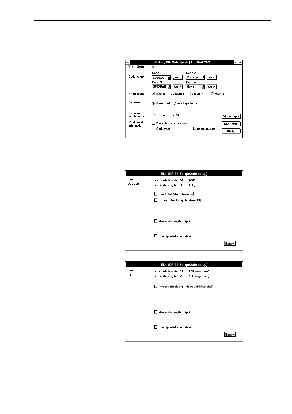 A.9 default settings | KEYENCE BL-180 User Manual | Page 80 / 109