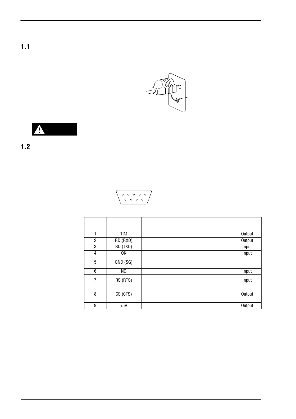 1 bl-u1 connections, 1 connecting the ac power supply, 2 connecting the bl-u1 to a bl series | Power supply bl-u1, Caution | KEYENCE BL-180 User Manual | Page 89 / 109